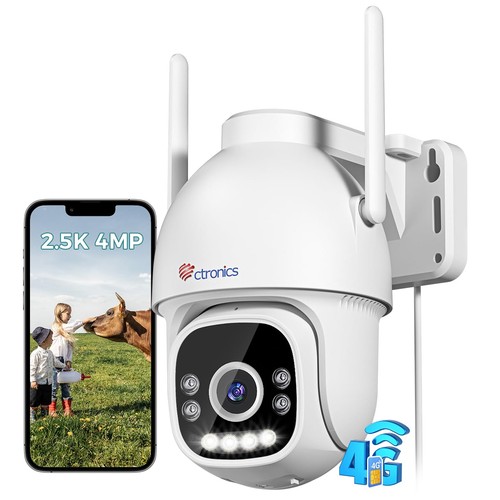 Ctronics2 4mp 4g lte - 4mp, 3g/4g