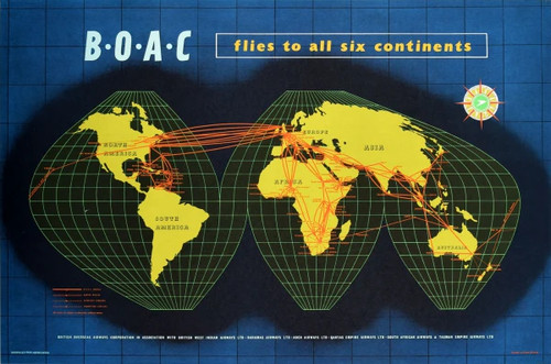 Planisfero boac vola in - boac,