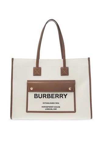 Borsa tote tela burberry - tote,
