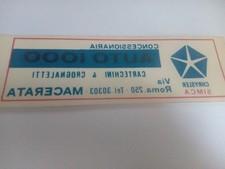 Adesivo Sticker Concessionario