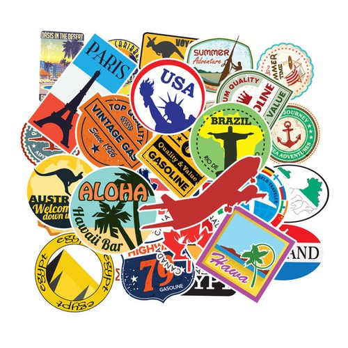 100 pezzi travel viaggio - ⭐,