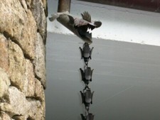 DROP Gocciolatoio componibile-catena pluviale gronda-grondaie