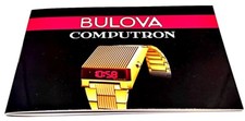 BULOVA COMPUTRON Instruction