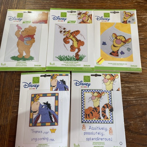 Lotto kit punto croce disney - kit,