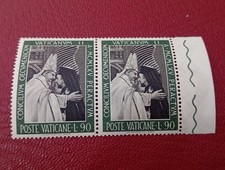 11 Ott 1966 Città del Vaticano Coppia Concilio Ecumenico Paolo VI n 442 Lire 90