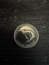 RARE 1967 Canada Rabbit Nickel
