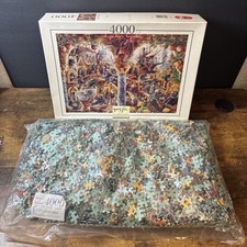 Jeux Nathan puzzle 4000 pezzi vintage 1994 Folies Venitiennes Reve nuovo scatola aperta