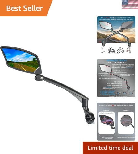 Specchio bici manubrio - specchio,