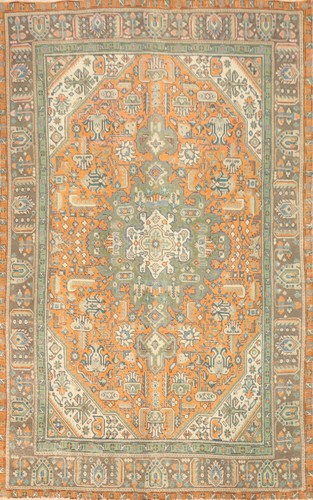 Vintage geometric orange - vintage,