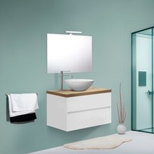 Mobile Bagno Sospeso 80 Cm Con