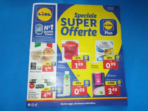 Volantino lidl pubblicita - volantino,