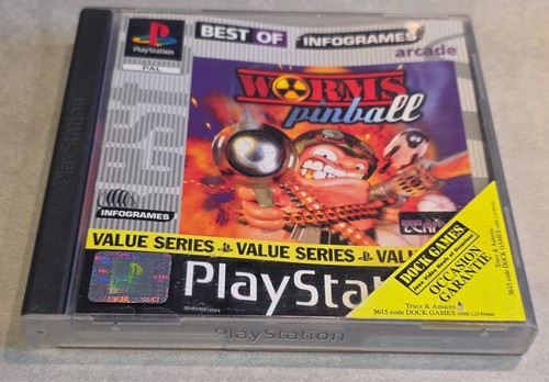 Worms pinball sony ps1 - worms,