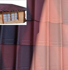 LASTRA ONDUVILLA ONDULINE  CM.107XH40 SP.3MM COPERTURA TETTOIA TETTO GAZEBO