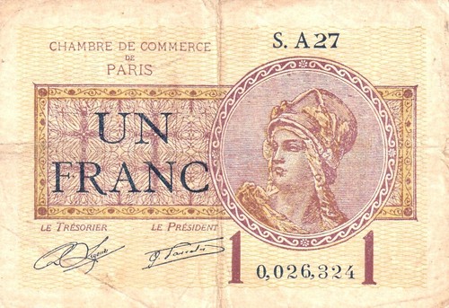 Francia 1 franco - francia,,