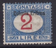 COLONIE ERITREA 1903