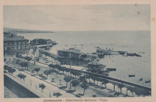 Cartolina civitavecchia lazio - cartolina,