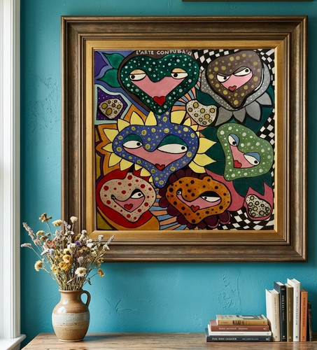 Quadro originale 20x20 - quadro,
