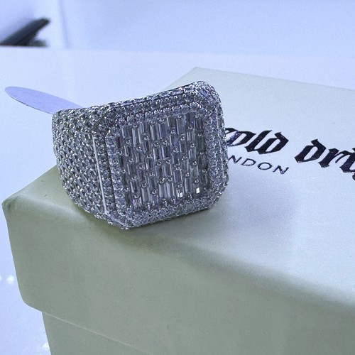Anello baguette argento - anello,