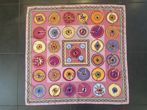 Foulard carré hermès - 90,