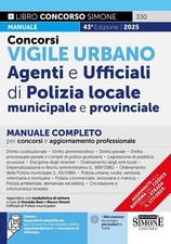 Libro - Concorsi Vigile Urbano. Agenti E Ufficiali Di Polizia Locale, Municipale