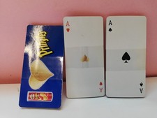 PRINGLES CARTE GIOCO POKER PUBBLICITARIO ALIMENTARE 