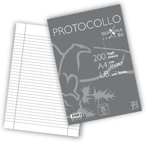 200 fogli protocollo f to - 200,