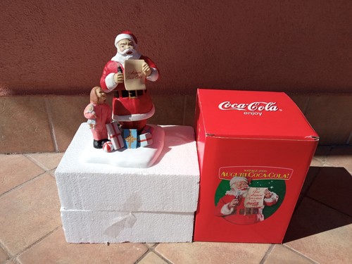 Statua babbo natale coca cola - babbo,