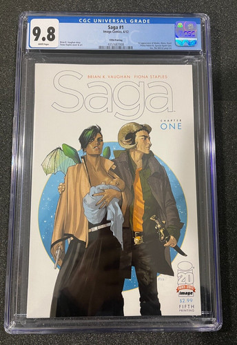 Saga cgc 9 8 - #1,, 9.8