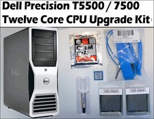 Kit aggiornamento dodici core processore CPU DELL Precision T5500,T7500 fino a X5690 12