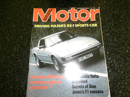 Motor 1977 mazda test - motor.,