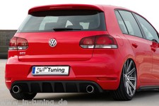 Ingo Noak inserto posteriore attacco posteriore diffusore posteriore spoiler ABS per Golf 6 GTI + GTD