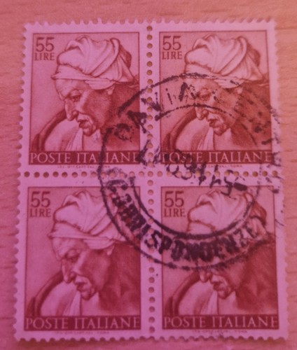 Quartina francobolli timbrati - francobolli,