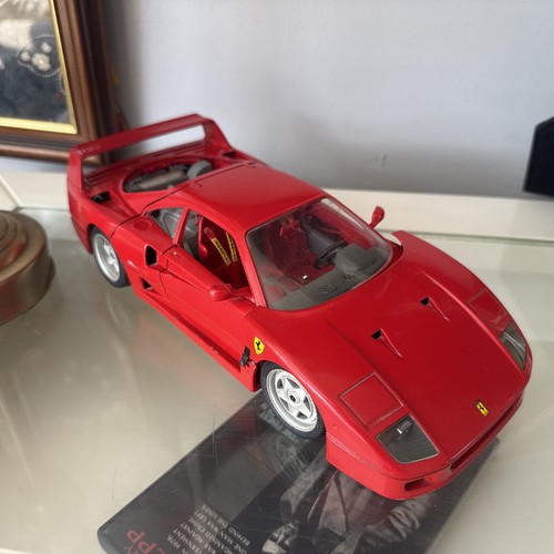 Bburago ferrari f40 1987 - bburago, 1/18