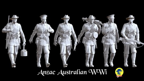 Soldatini anzac australiani - anzac,