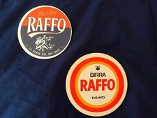 ? 2 SOTTOBICCHIERI BIRRA RAFFO beermats Corriere GRATIS