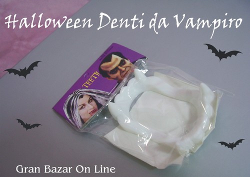 Halloween denti vampiro zombie - halloween,