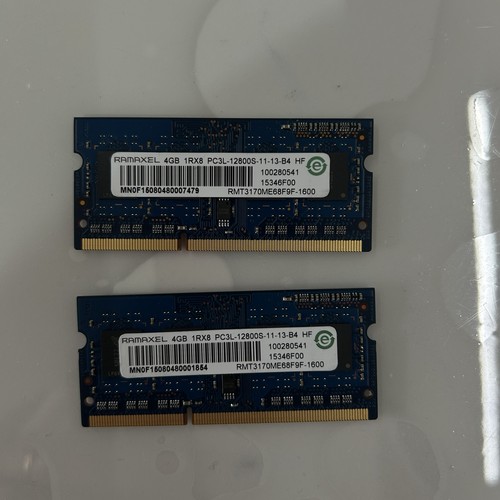Kit memoria ram ramaxel 8gb - memoria,