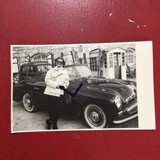 Trento,Fiat Topolino,donna,auto Epoca,albergo,1953,Sci,super,animata,M556