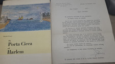 PERANI PLACIDO DA PORTA CICCA AD HARLEM ED. NOVITAL 1974 I ed + lettera autograf