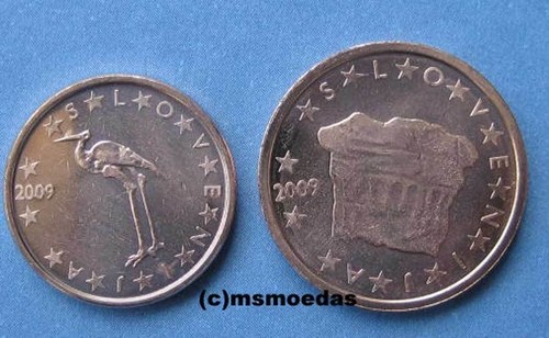 Slovenia moneta centesimo - slovenia, 1