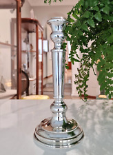 Portacandela in Argento 800 stile Inglese, nuovo, candeliere cm 20,5  n 18