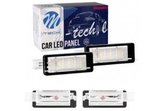 Luci Targa Placchette LED 6000K Renault ZOE Captur 1 Scenic Espace IV Laguna SW