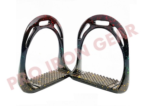 Staffe per cavalli multicolore