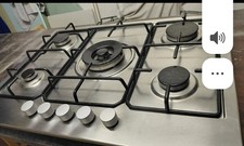 piano cottura 5 fuochi gas -