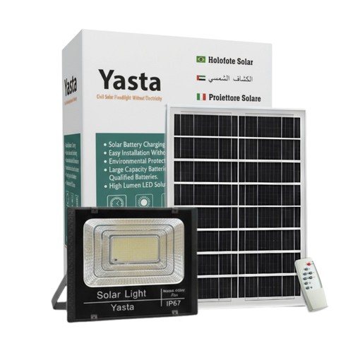 Faro led solare 400w - led, yasta