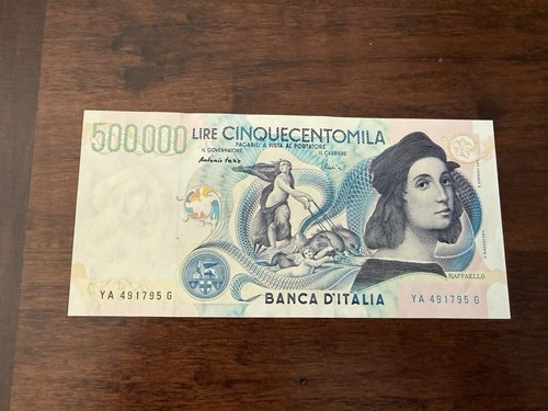 500000 lire raffaello - 500000,