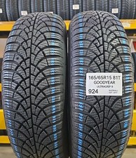 2x GOMME USATE 165/65R15 81T GOODYEAR ULTRAGRIP 9 INVERNALI PNEUMATICI 1656515