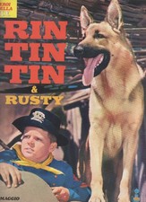 Album di 136 Figurine-Stickers-RIN TIN TIN & RUSTY-Cane lupo Rinty Indiani-1977
