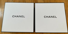 2 Authentic Chanel Empty Gift/