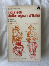 libro Devoto I dialetti delle regioni d'Italia
